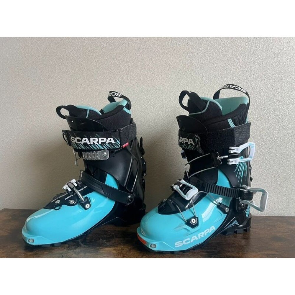 Gea Alpine Touring Boot - 2023 - Women's. Aqua/Black -23.5